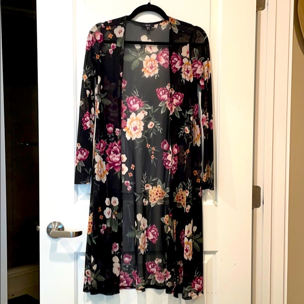 Flower Chiffon Sheer
